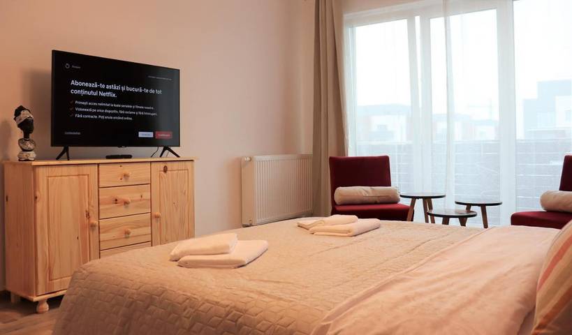 Gîte pour 2 personnes, avec terrasse et vue à Brașov - 4