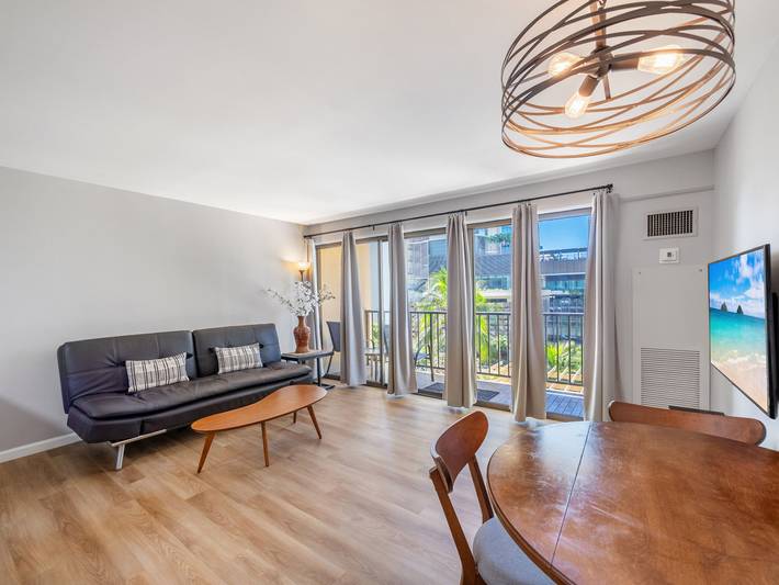 Gîte pour 3 personnes, avec piscine ainsi que balcon et jardin, adapté aux familles à Honolulu - 3