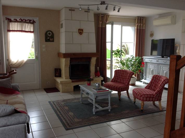 Gîte pour 6 personnes, avec jardin et terrasse à Amboise - 4