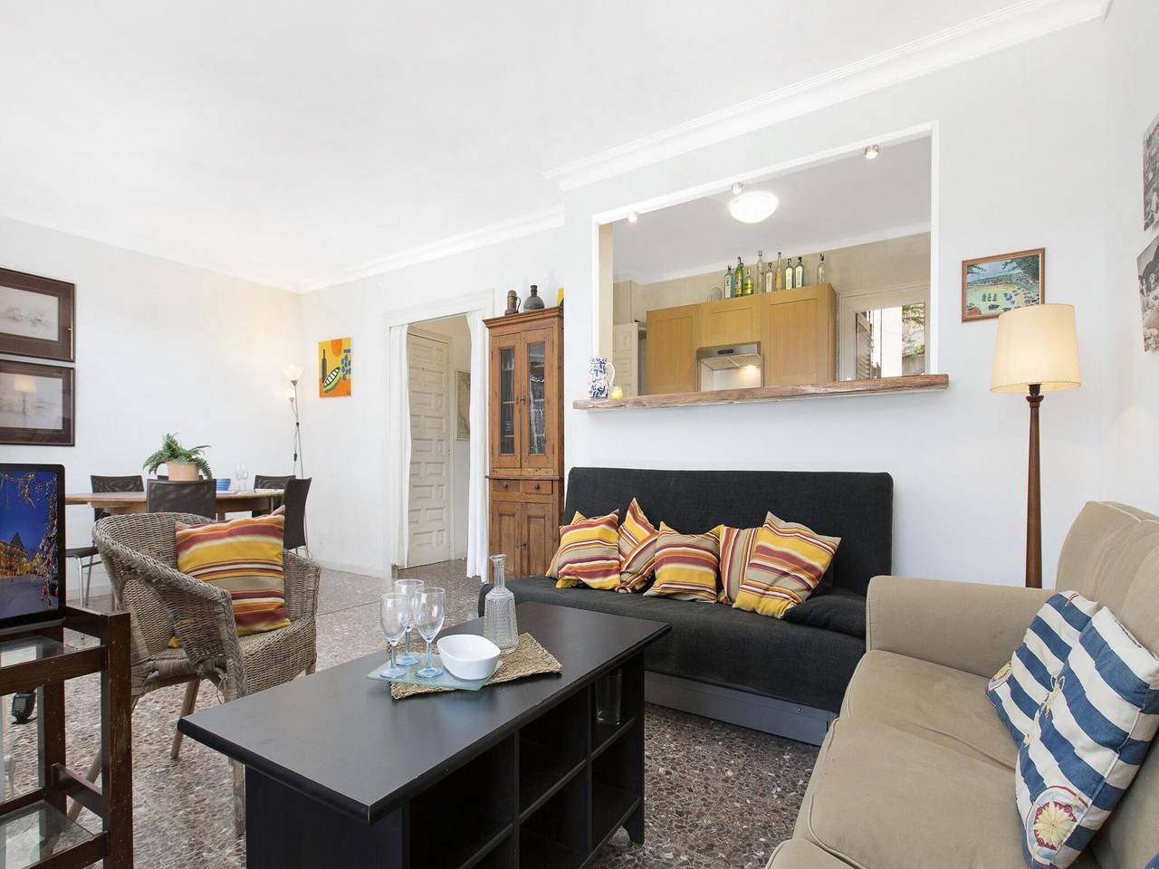 Geheel appartement, Appartement in Llafranc met zeezicht in Llafranc, Palafrugell