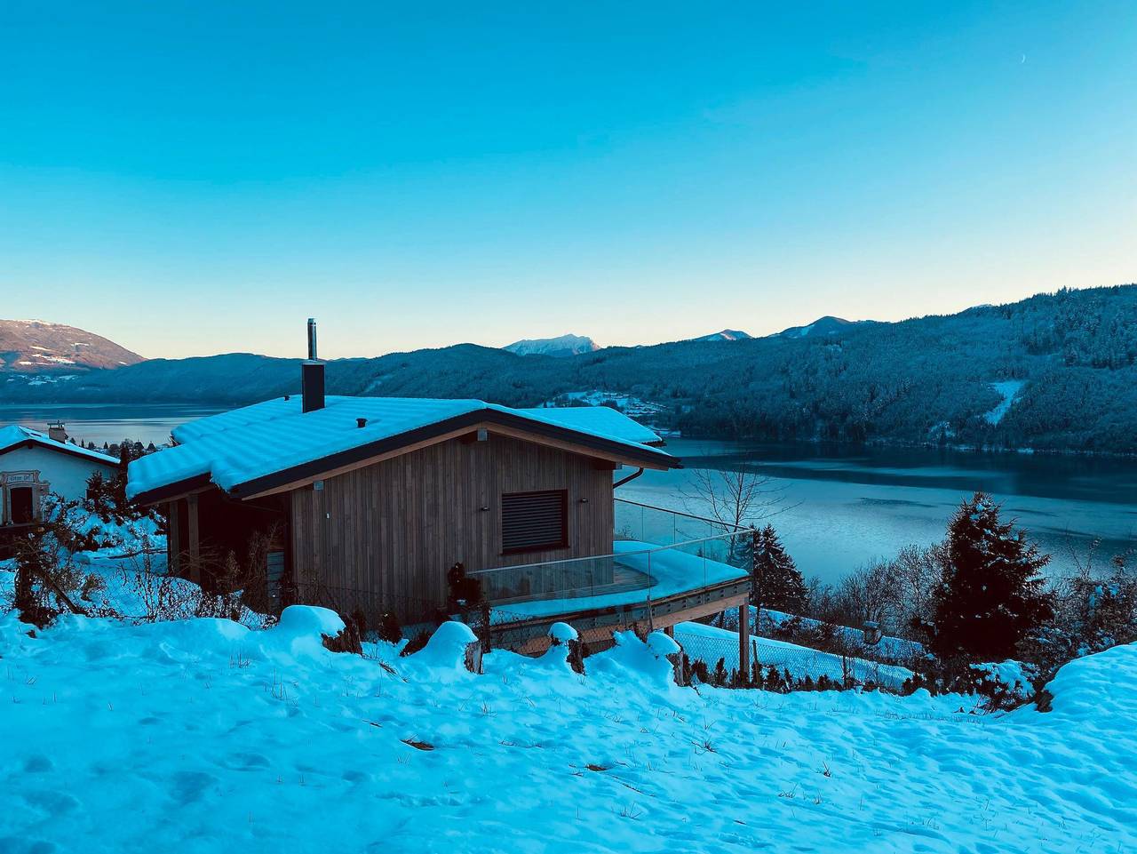 Ganze Ferienwohnung, Chalet Seeblick - Chalet Seeblick Apartement Goldeck in Millstatt, Oberkärnten