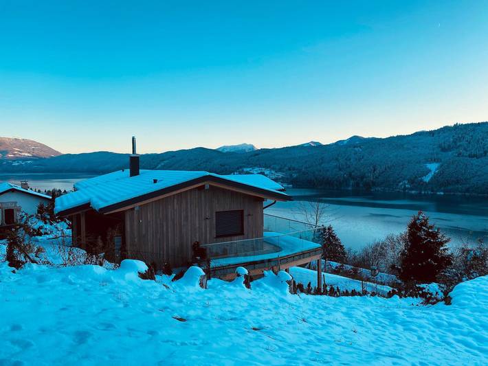 Hütte für 4 Personen, mit Seeblick und Terrasse sowie Garten, kinderfreundlich am Millstätter See - 2