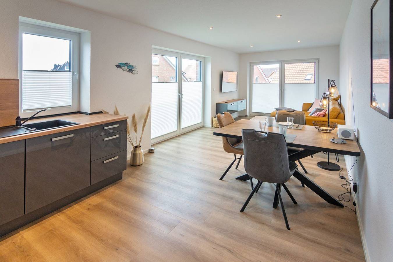 Appartement entier, Neubau 2025 unmittelbar am Deich und Hafen. in Norddeich, Norden et ses environs