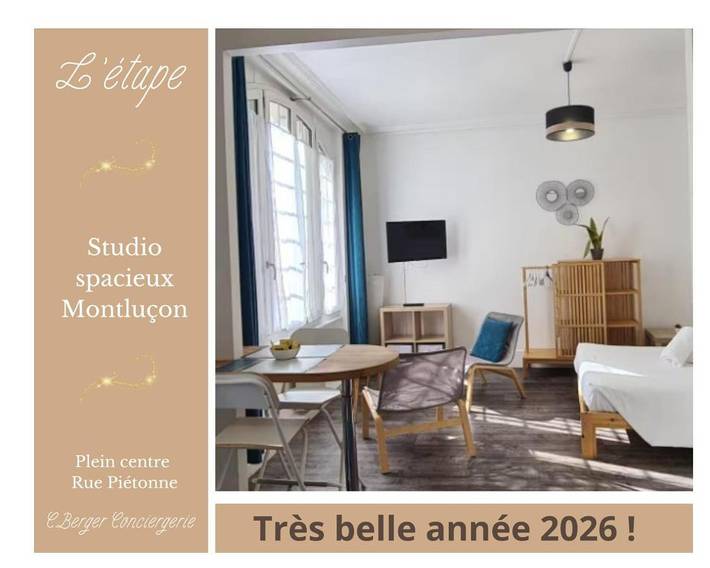 Gîte pour 2 personnes à Montluçon