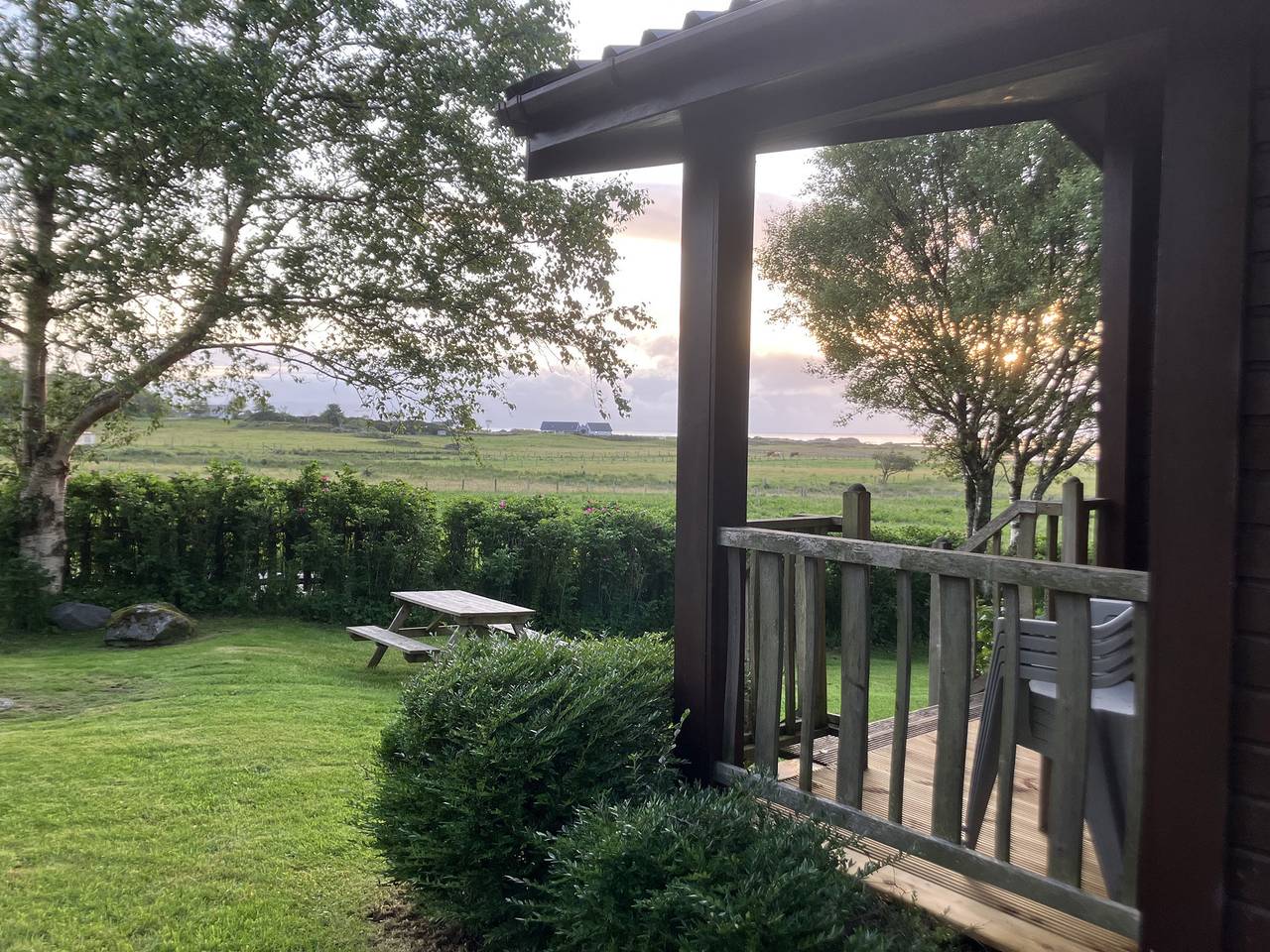 Lodge voor 4 personen met tuin in Highlands