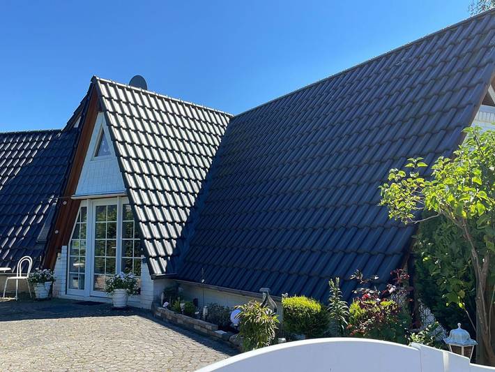 Ferienhaus für 4 Personen, mit Garten in Burhave