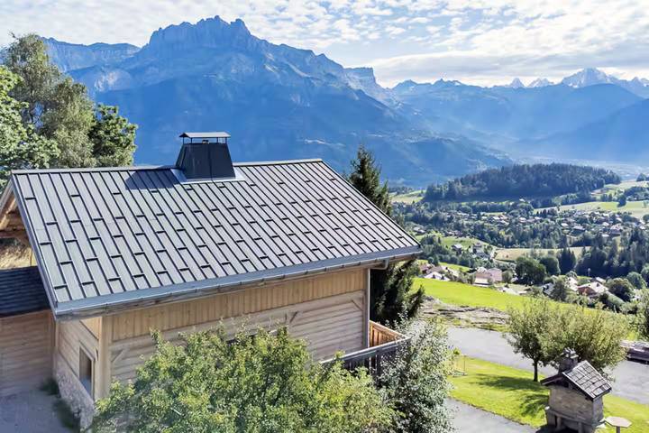 Chalet Mont Blanc - Départ ski -Vue exceptionnelle in Cordón, Pays du Mont-Blanc