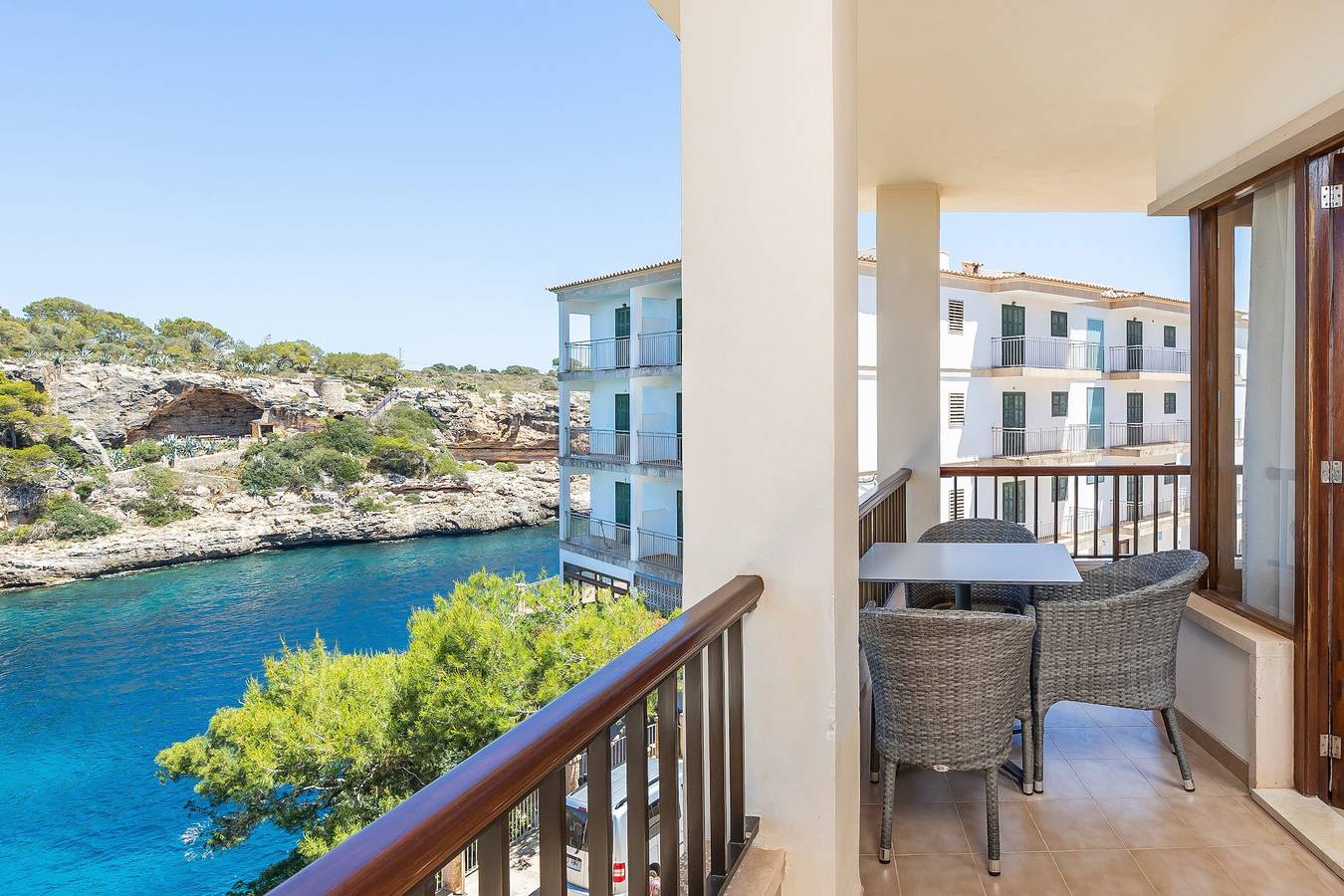Hel lejlighed, Ferielejlighed for 5 personer med børnepool in Cala Figuera, Santanyí