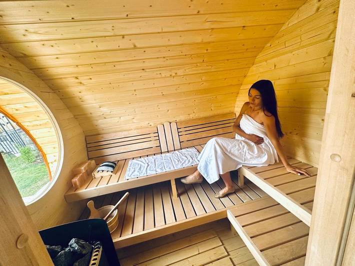 Chambre pour 2 personnes, avec sauna et jardin - 1