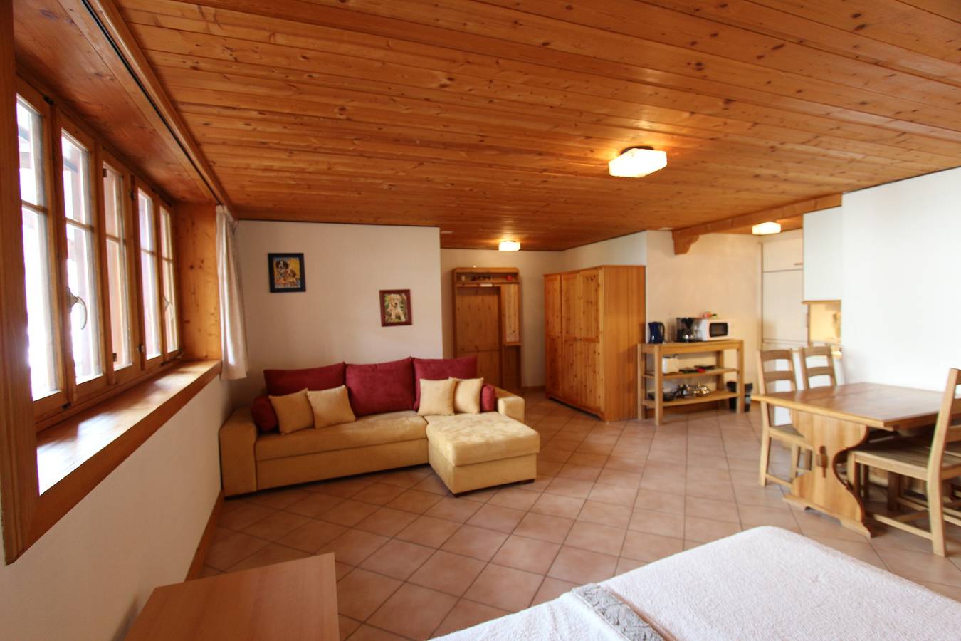 Ganze Ferienwohnung, Appartement Le Tambour 4 - 1 Schlafzimmer, 38m², 2 Personen in Rossinière, Alpes Vaudoises