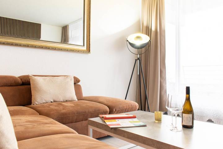 Ferienwohnung für 4 Personen, mit Balkon und Sauna sowie Meerblick, kinderfreundlich in Timmendorfer Strand - 4