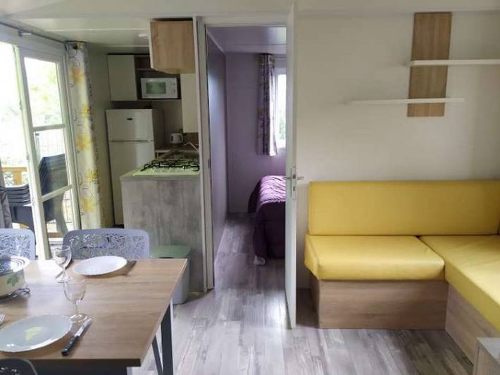 Mobil home pour 6 personnes, avec terrasse et piscine, animaux acceptés à Laurens - 3