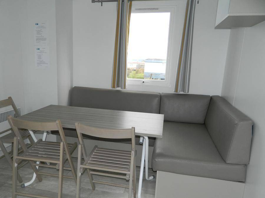 Flower Camping Omaha Beach - Mobilhome 6 personas - Comodidad - Tv in Omaha Beach, Vierville-sur-Mer