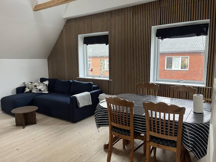 Ferienwohnung für 4 Personen, mit Balkon und Garten in Herning