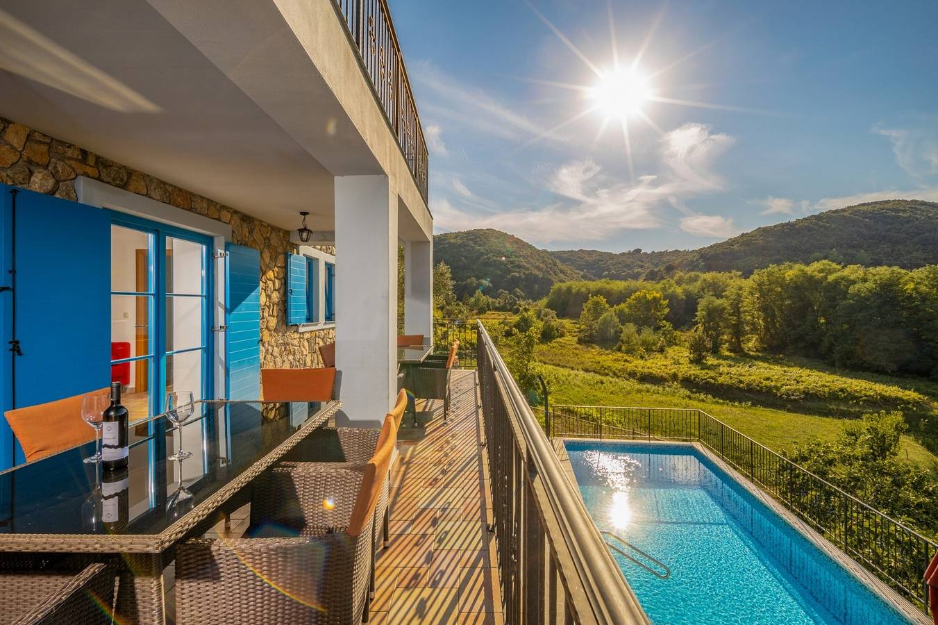 Ferienhaus in Supetarska Draga mit Meerblick, Terrasse, Klimaanlage, W-Lan (890-1) in Supetarska Draga, Rab