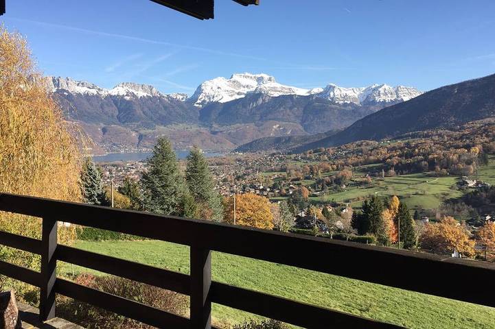 Chalet pour 4 personnes, avec Balcon à Saint-Jorioz