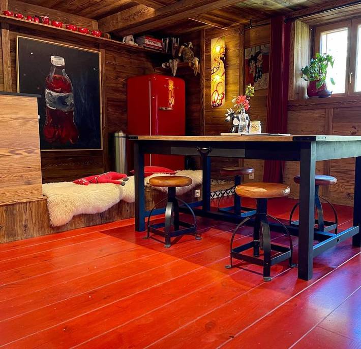 Appartement de vacances pour 4 personnes, avec vue et jardin