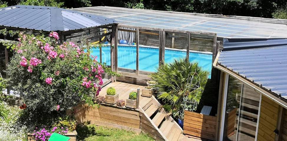 Gîte pour 4 personnes, avec jardin ainsi que vue et piscine à Soucelles - 2
