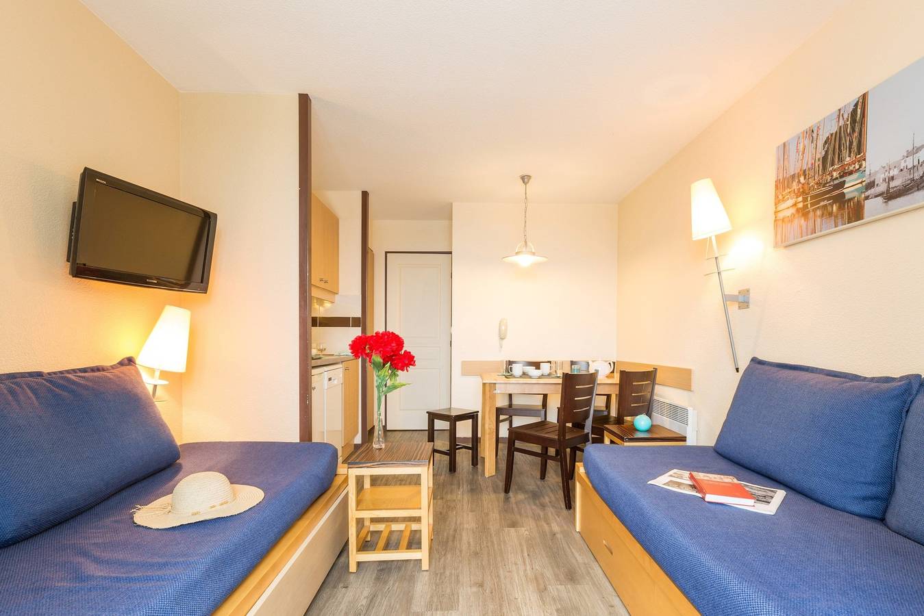 Studio entier, Studio pour 4 personnes avec balcon in Trouville-sur-Mer, Région de Lisieux