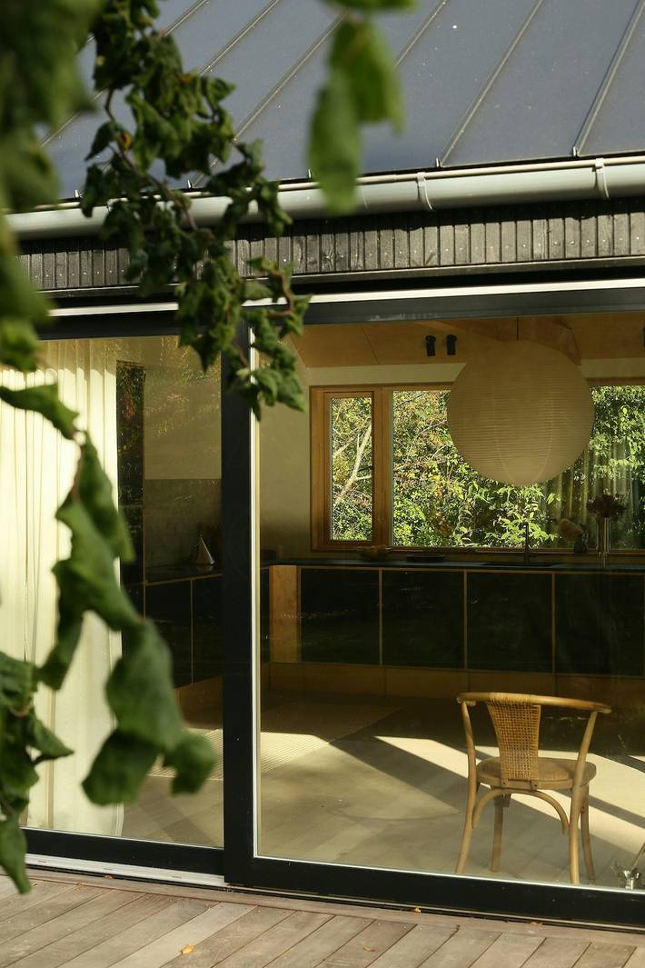 Ferieudlejning for 7 personer, med Terrasse i Dronningmølle