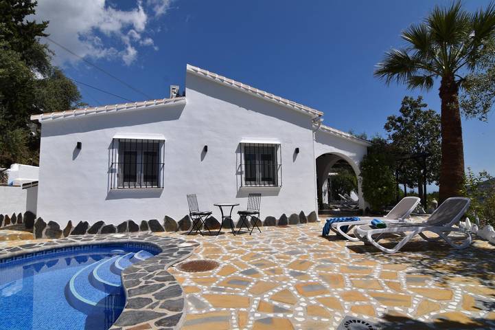 Villa voor 4 personen, met tuin en terras in Cómpeta