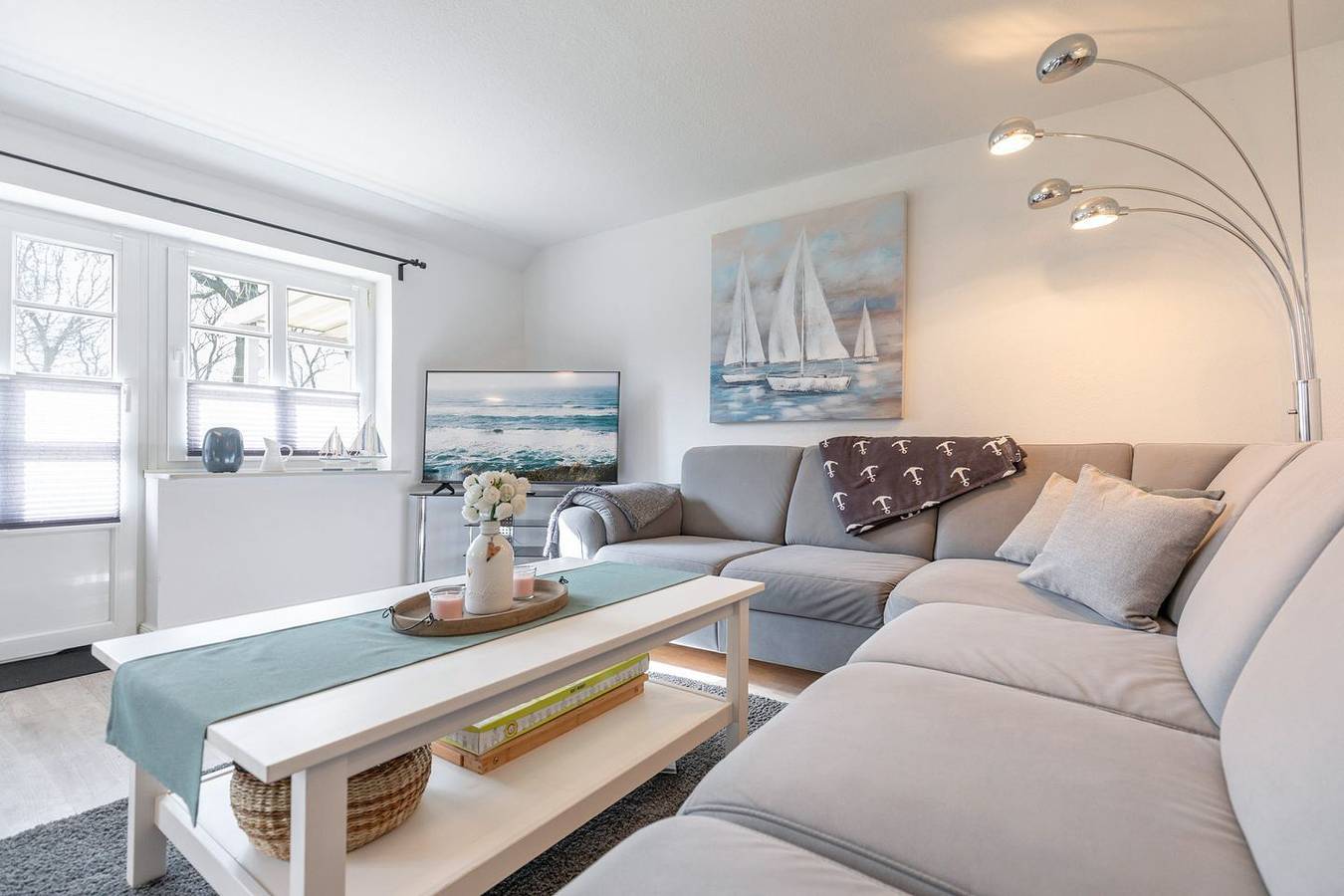 Ganze Wohnung, Ferienwohnung "Kommodig veer" in Husum für bis zu 5 Personen in Husum, Nordfriesland