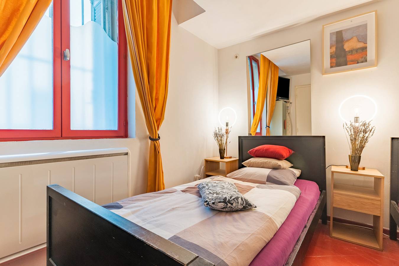 Studio entier, 'Finsonius Studios 5 - Twin' avec terrasse partagée, jardin partagé et Wi-Fi in Aix-en-Provence, Région d'Aix-en-Provence