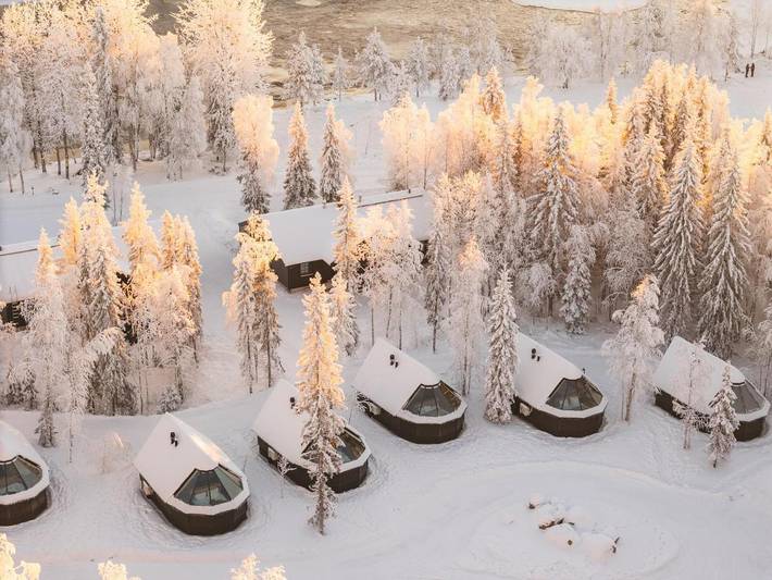 Chalet pour 5 personnes, avec vue ainsi que sauna et jardin à Rovaniemi - 2