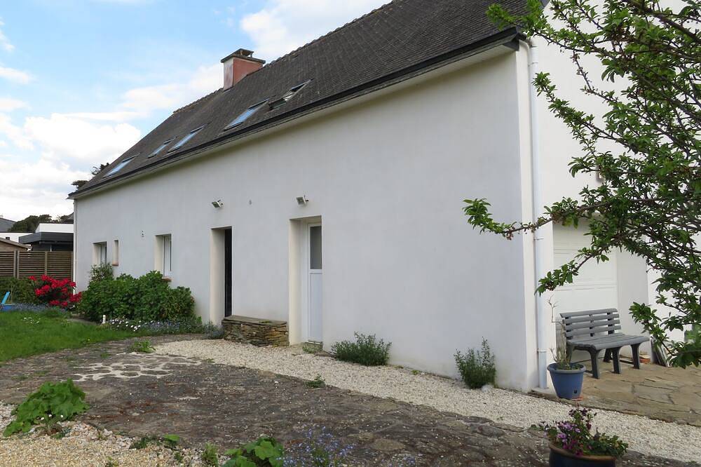 Appartement entier, In Came, Bright, Apartment 5 People, Beach 50 M? Garden? Parking Wifi in Banastėre, Sarzeau
