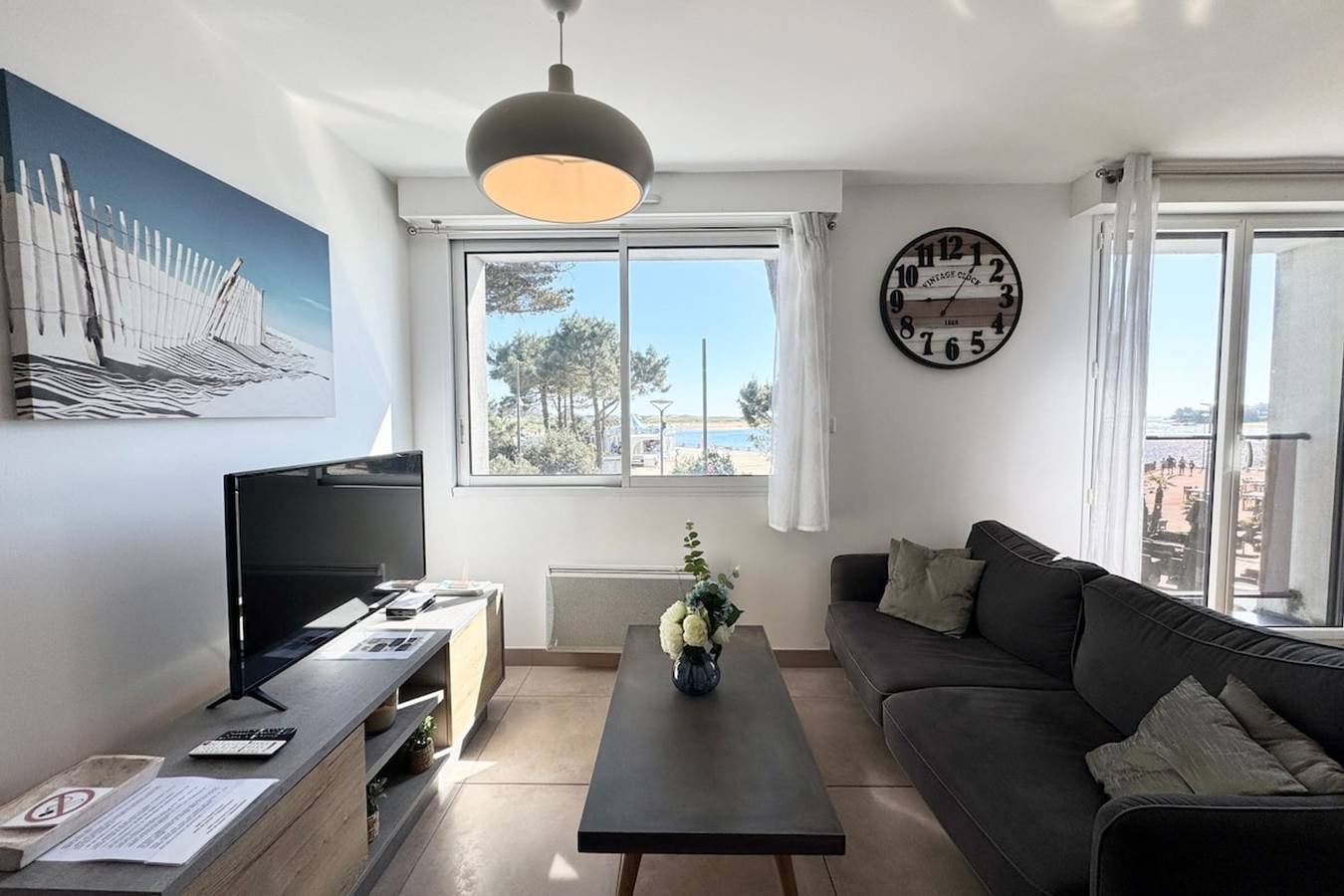 Entire apartment, Les pieds dans l'eau - Beau T2 in Guidel, Côte des Mégalithes