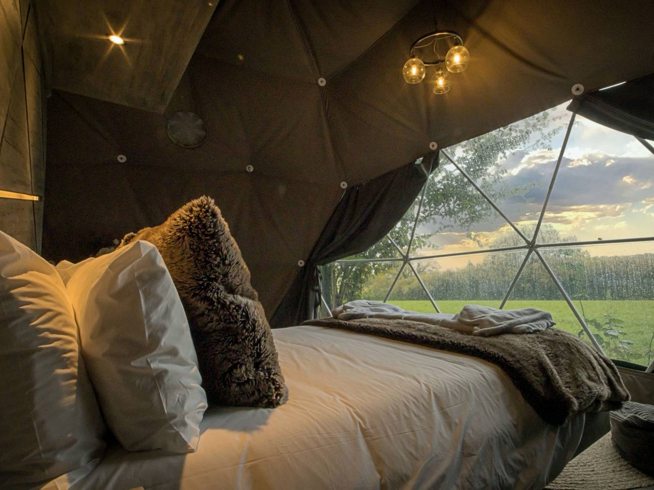 Hever Luxury Dome in Chiddingstone, Kent