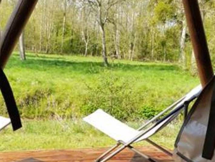Camping Domaine De Sery - Lodge 2 personen - Lodge Moorea in Bouttencourt, Abbeville und Umgebung