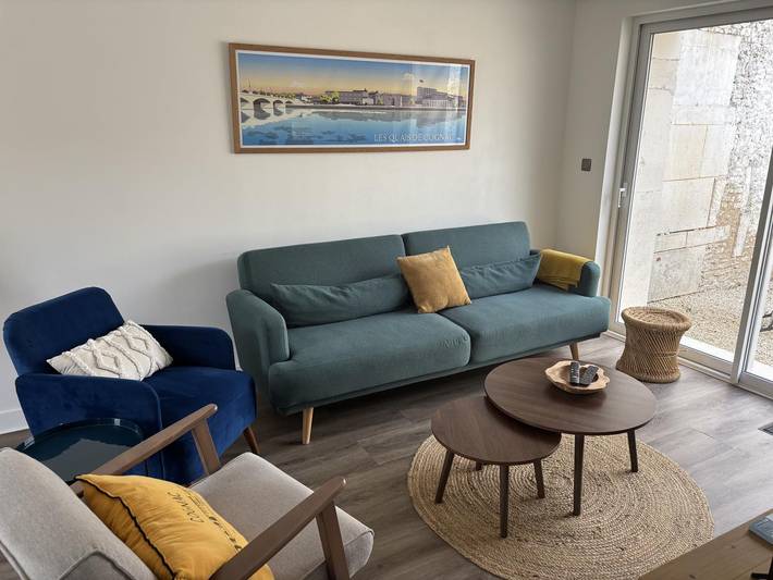 Gîte pour 6 personnes, avec terrasse et jardin à Saint-Brice