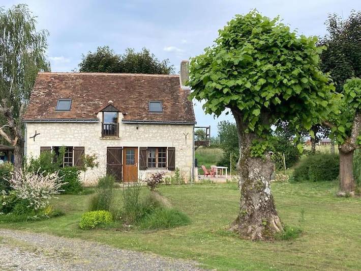 Maison de vacances pour 8 personnes, avec piscine ainsi que terrasse et jardin, animaux acceptés