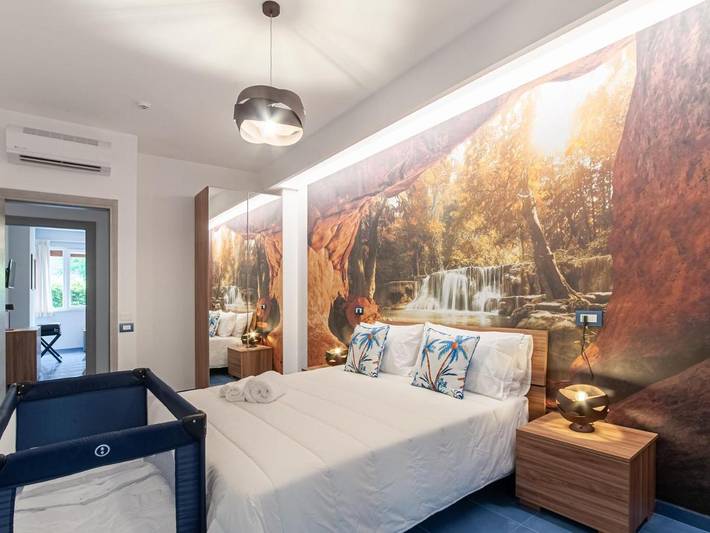 Apartament wakacyjny dla 7 osób, z taras i ogród, zwierzęta dozwolone w Salerno