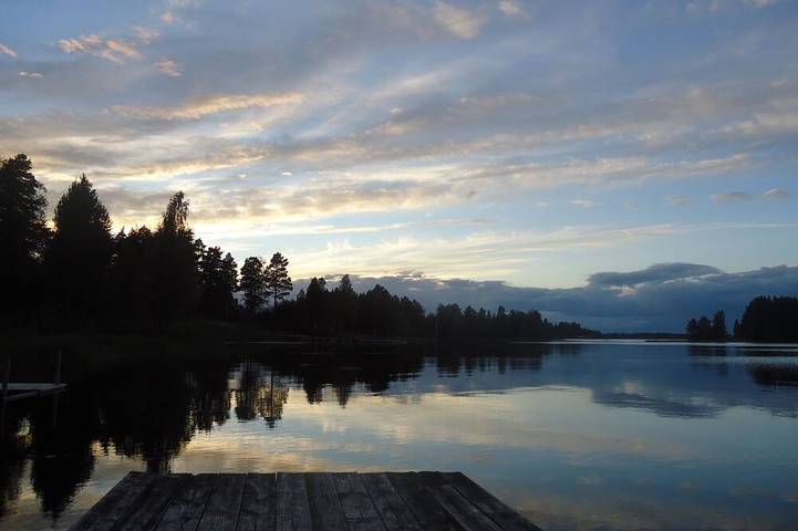 Log cabin for 7 people, with garden in Sweden