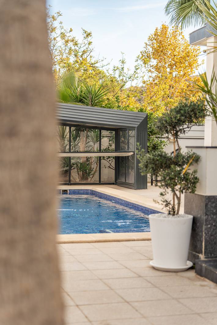 Casa rural para 10 personas, con jacuzzi además de piscina y jardín en l'Alacantí - 4