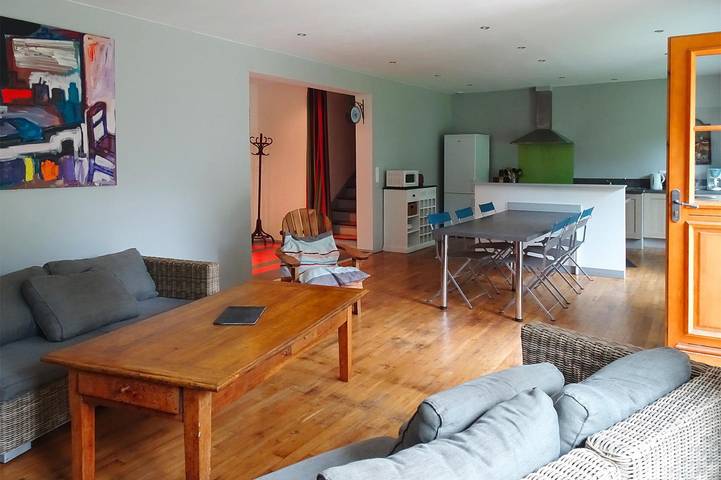 Ferienhaus in Moëlan nahe Kerfany Strand in Moëlan-sur-Mer, Quimper und Umgebung
