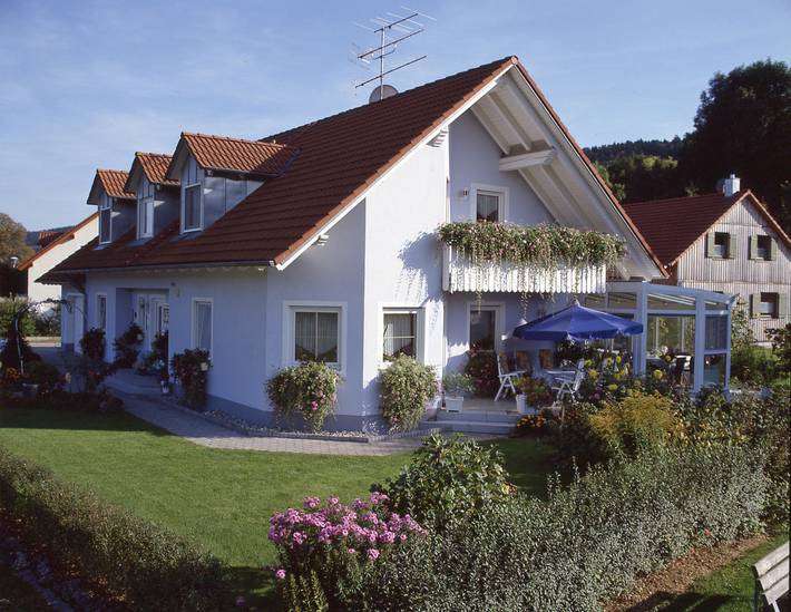 Pension für 2 Personen, mit Balkon/Terrasse und Terrasse sowie Garten