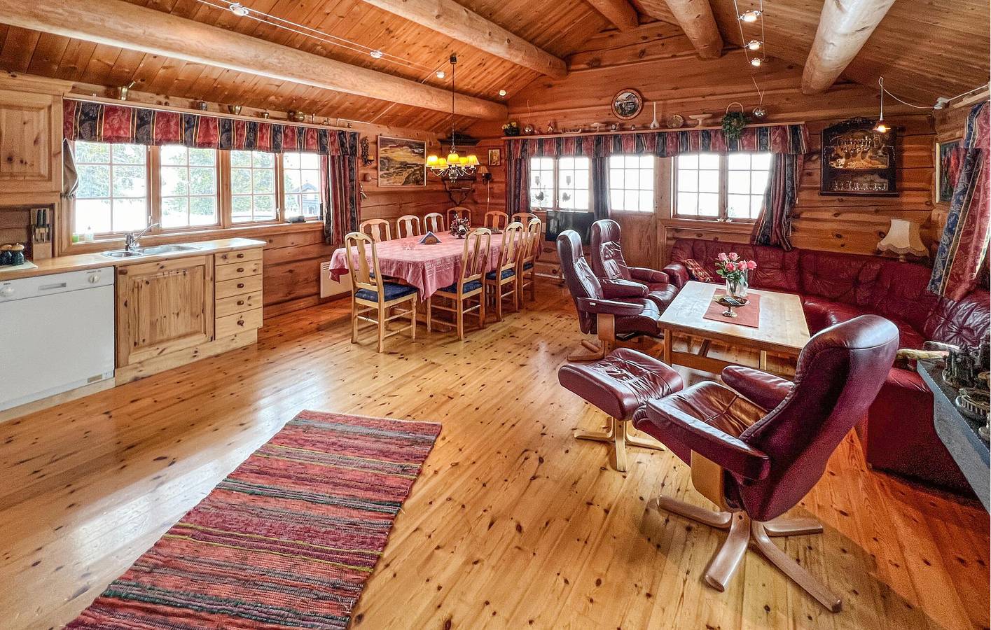 Vakantiehuis voor 10 personen met terras in Skeikampen, Gausdal