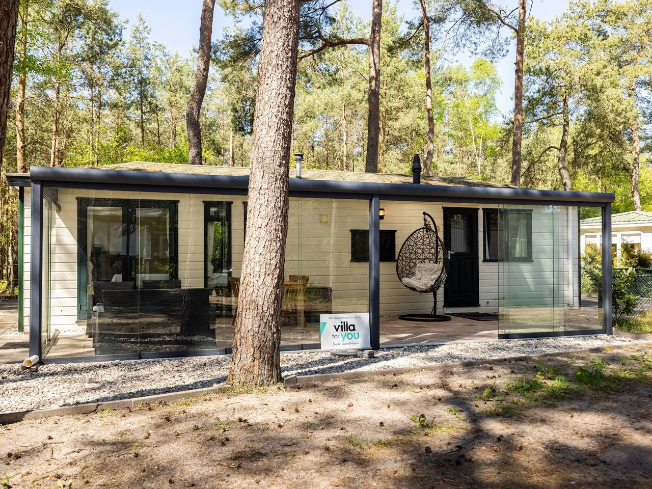 Schönes Chalet im Ferienpark mit Schwimmbädern. in Veluwe