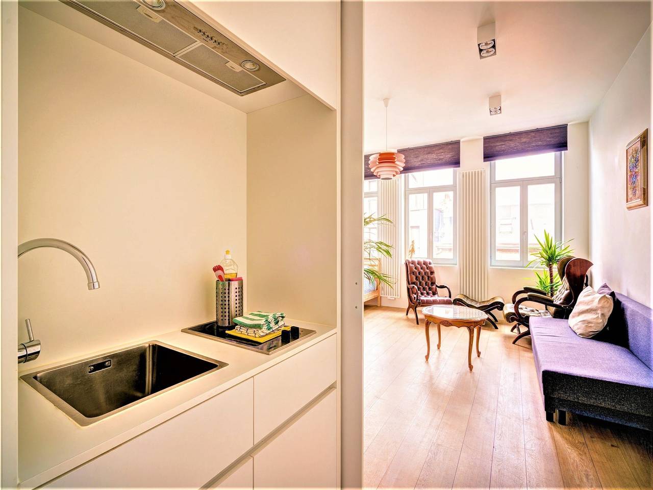 Cały apartament, Przestronny apartament z tarasem i widokiem in Antwerpia, Prowincja Antwerpia