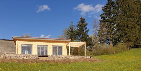 Ferienhaus für 3 Personen, mit Garten in Ochsenhausen