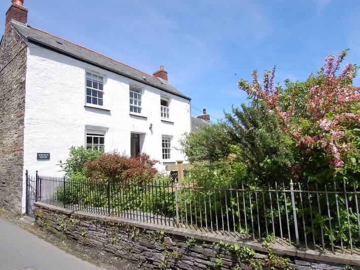 Cottage for 4 people, with garden, with pets in Boscastle