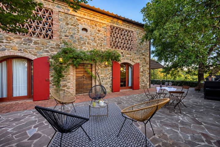 Villa per 8 persone a Rapolano Terme