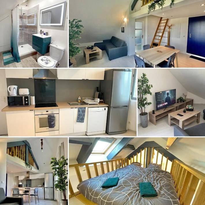 Gîte pour 6 personnes, avec vue sur le lac, animaux acceptés à Moret-sur-Loing - 2