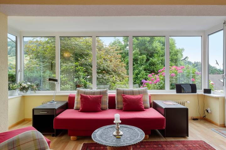 Ganze Wohnung, Ferienwohnung 'Kneissler' mit Bergblick, privater Terrasse und Wi-Fi in Oberried, Südschwarzwald