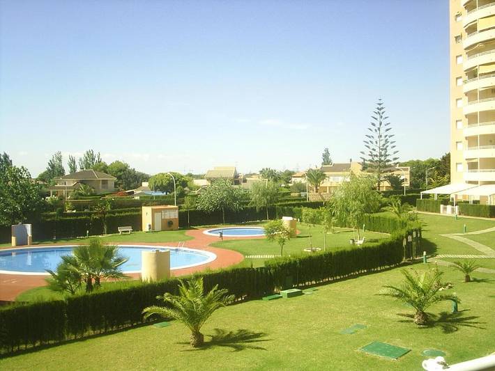 Apartamento para 7 personas, con jardín y piscina en Dehesa de Campoamor