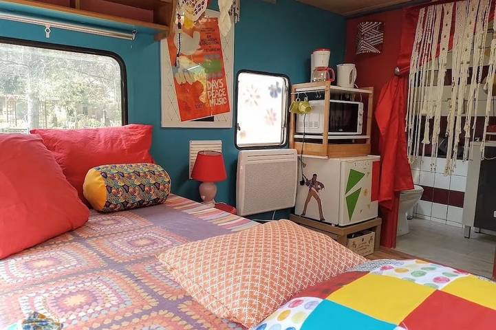 Camping für 2 Personen, mit Terrasse in Lothringen - 2