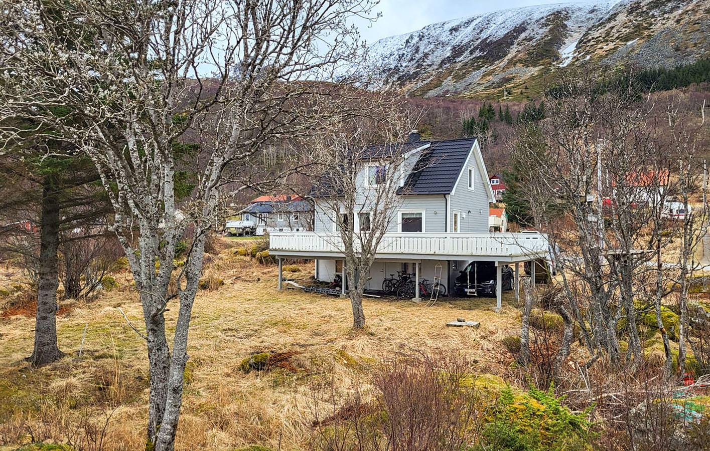 Ferienhaus für 7 Personen mit Garten in Vågan